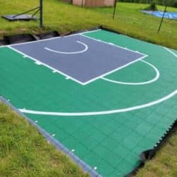 terrain de basket 3m x 5m, image du client