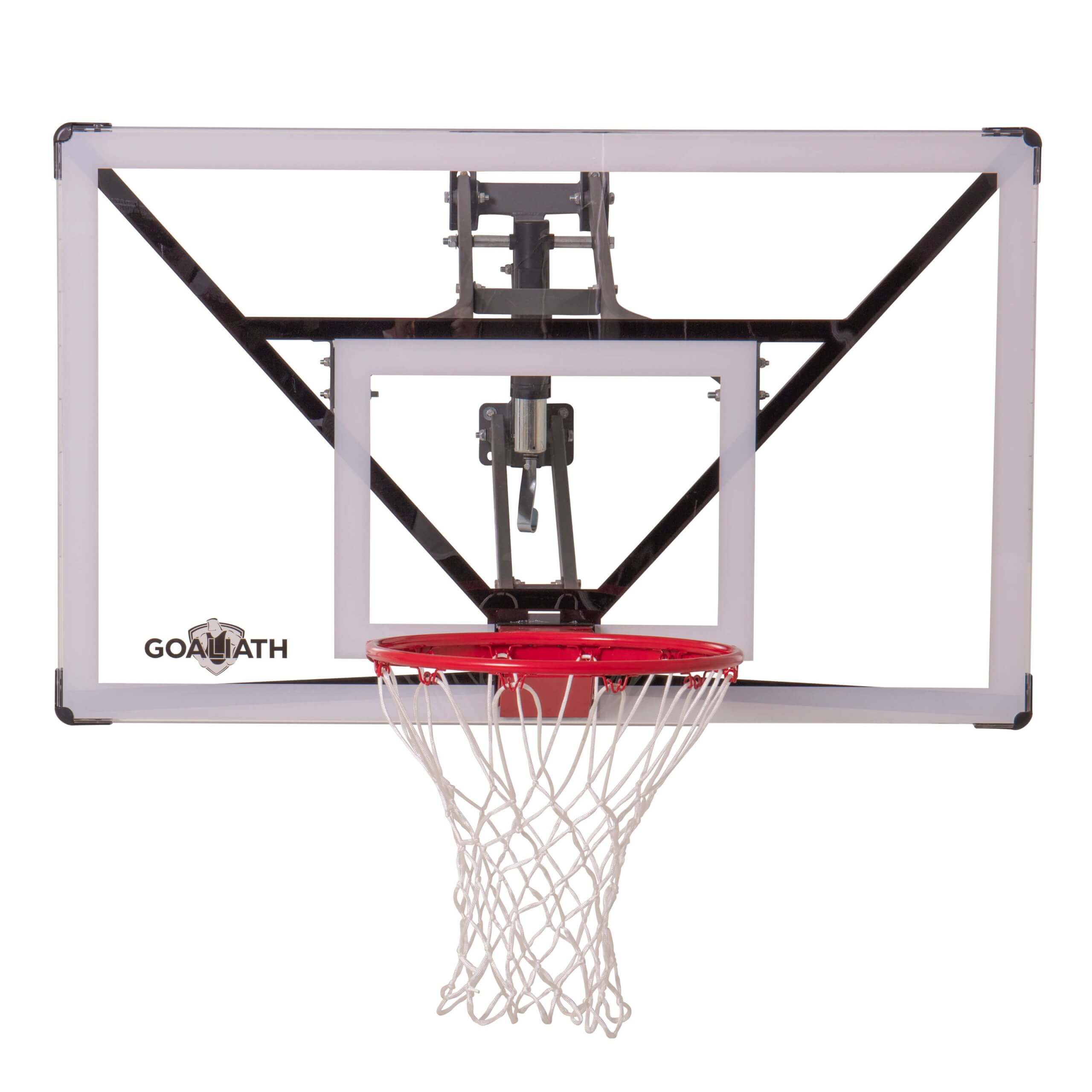 SPORTNOW Panier de basketball mural panier spécial dunk - 113L x 73H cm -  filet toutes saisons pour l'intérieur et l'extérieur