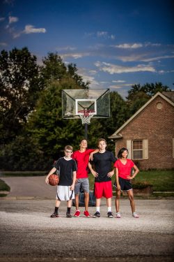 Panier de basket sur pied à roulettes réglable intérieur extérieur GOTEK50 – Image 4