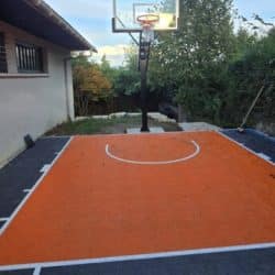 terrain de basket 7m x 5m, image du client
