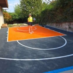 terrain de basket 7m x 5m, image du client