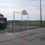 filet multisport et panier de basket