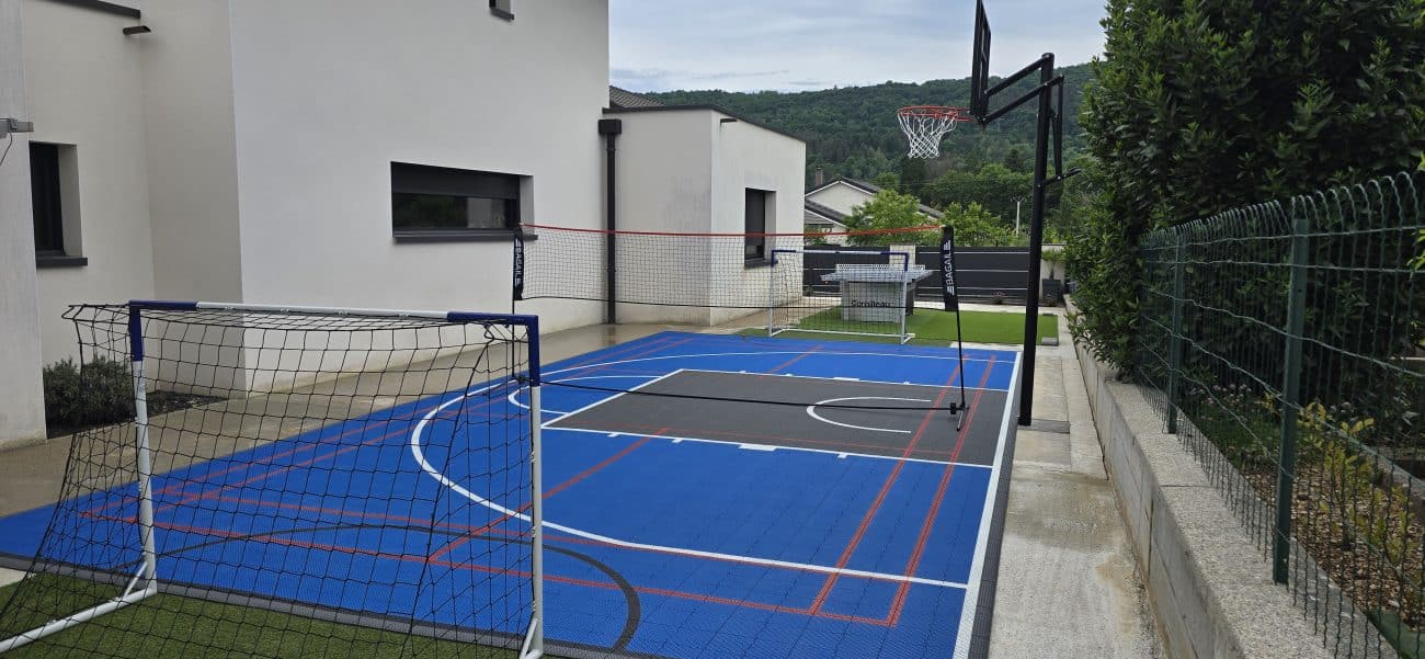 terrain multisport 10x5 Badminton Basket Futsal 2