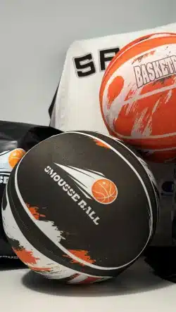 Ballons en mousse Smousse Ball - Basket et foot, tailles officielles – Image 2
