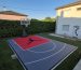 terrain de basket en dalles clipsables